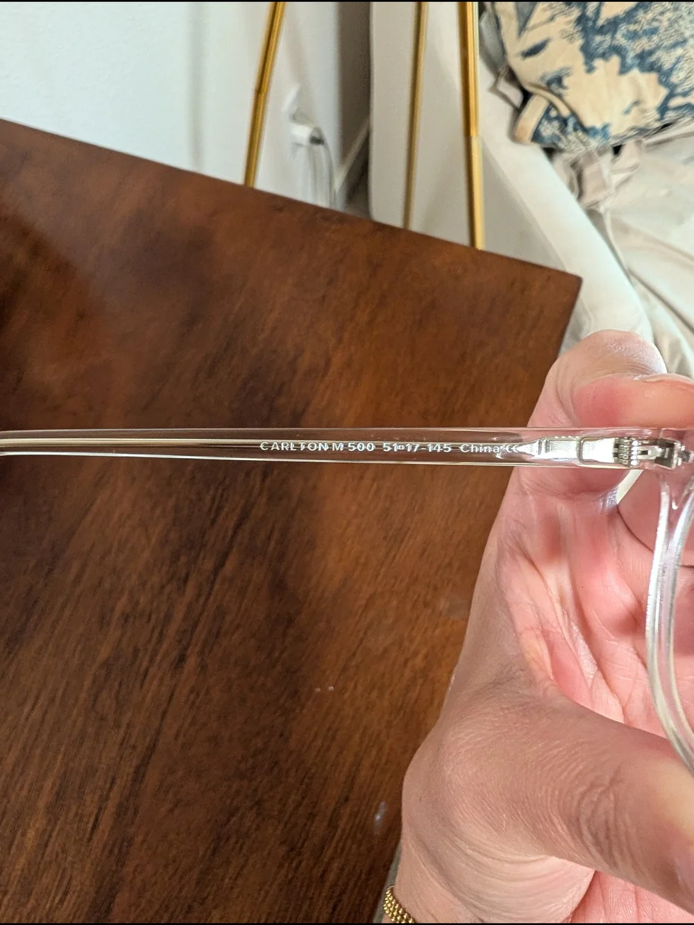 Clear Round Frame Glasses by